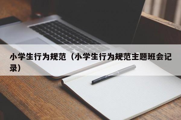 小学生行为规范（小学生行为规范主题班会记录）