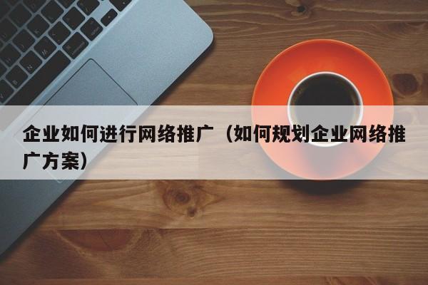 企业如何进行网络推广（如何规划企业网络推广方案）