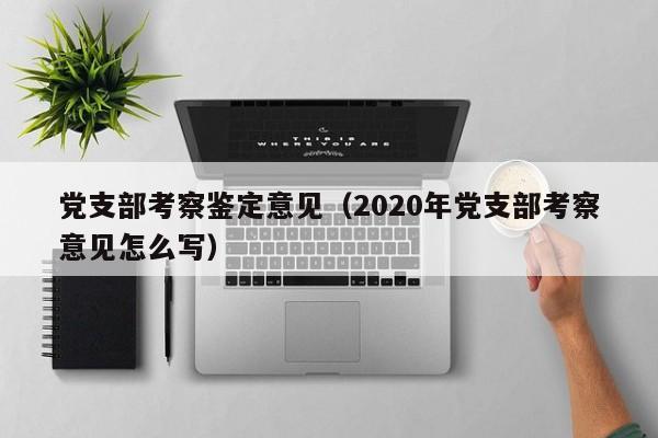 党支部考察鉴定意见（2020年党支部考察意见怎么写）